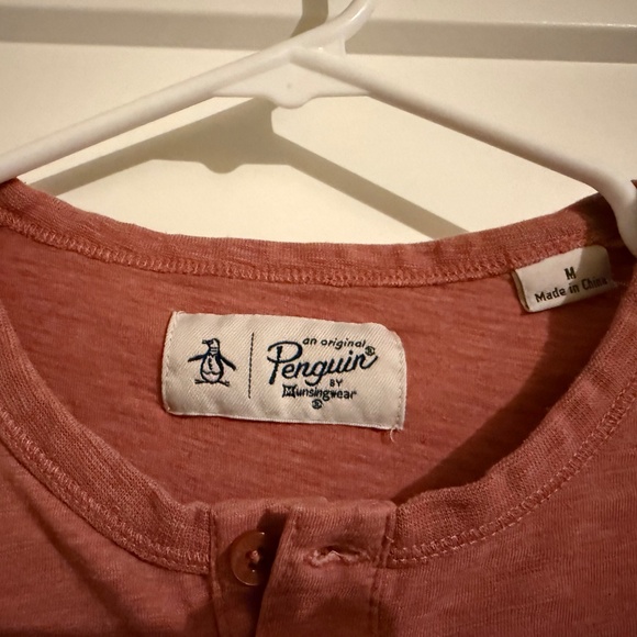 Original Penguin Bing Henley Tee - Picture 2 of 3